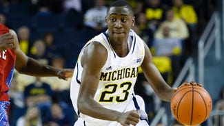 Next Story Image: Michigan guard Caris LeVert playing again after foot injury